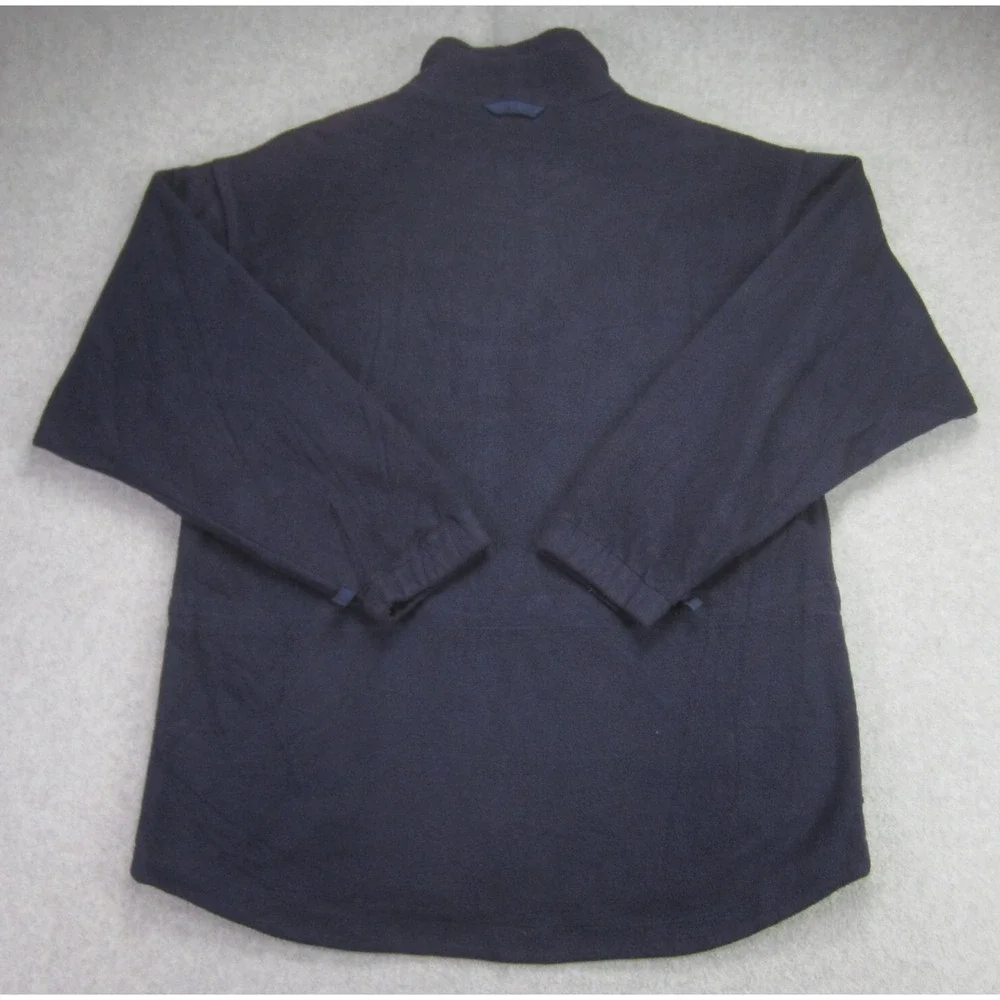 Columbia Sportswear Jacket Womens Small Blue Full Zip Fleece Zip Pockets‎ 90s